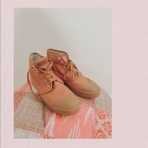 BANGS high top shoes